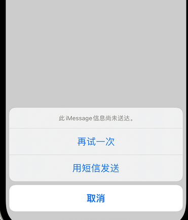 黄竹镇apple维修iPhone上无法正常发送iMessage信息